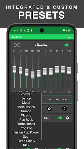 SpotiQ Ten - Equalizer Booster screenshot 2