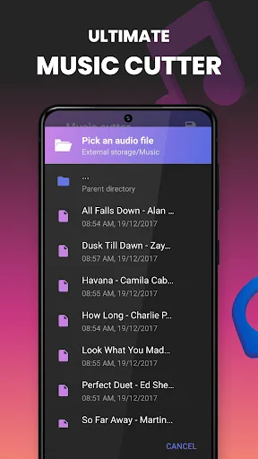 Music Cutter - Ringtone maker screenshot 1