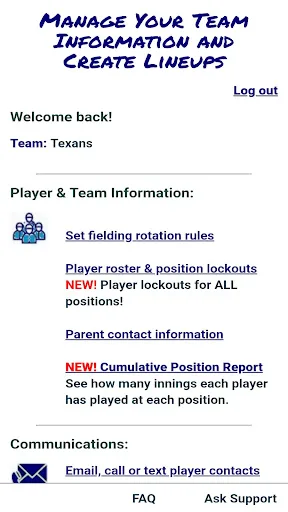 Baseball Fielding Rotation App screenshot 4
