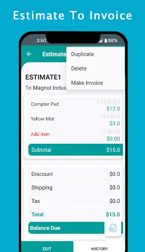 OnTheGo - Invoice Maker screenshot 3