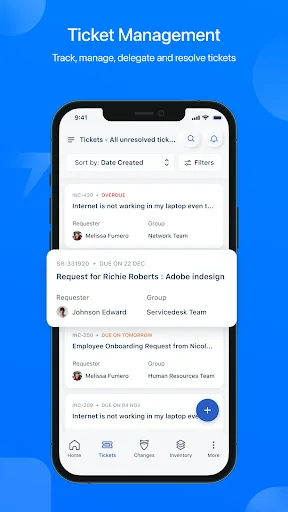 Freshservice screenshot 1