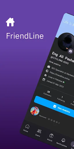 Friend line screenshot 1