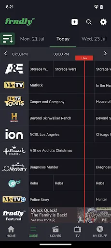 Frndly TV: Live TV & Movies. screenshot 2