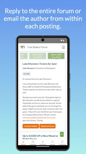 Front Porch Forum screenshot 2