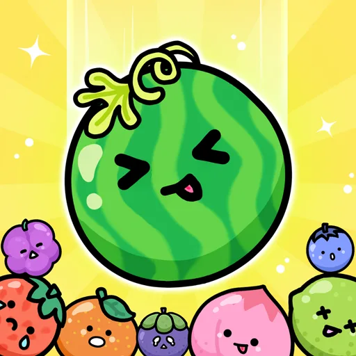 Fruit Meme Game: Merge Drop