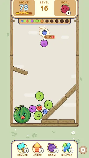 Fruit Meme Game: Merge Drop screenshot 3