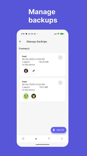 App BackUp - Backup & Restore screenshot 2