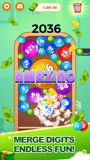 Ball Blast 2048 screenshot 1