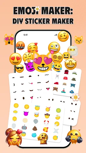 Emoji Maker: DIY sticker maker screenshot 1