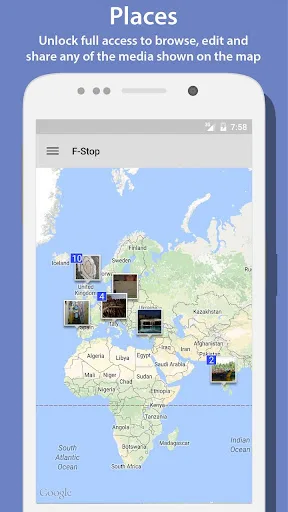 Photo Album F-Stop Pro screenshot 2