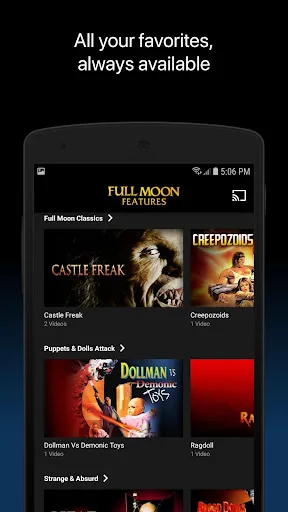 Full Moon Features screenshot 3