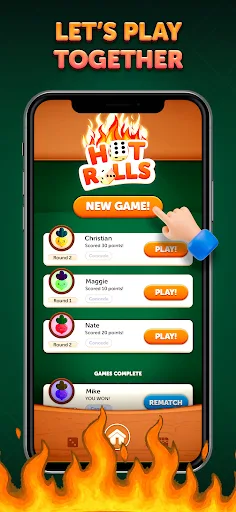 Hot Rolls Dice Strategy Game screenshot 4