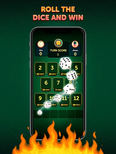 Hot Rolls Dice Strategy Game screenshot 5