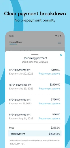 Fundbox screenshot 3