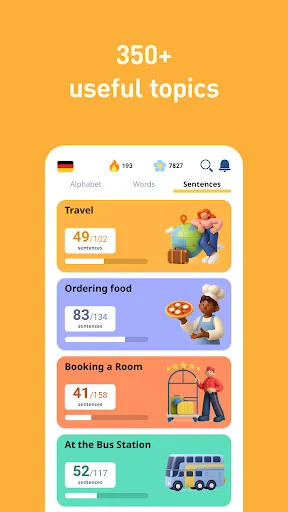 Learn German - 11,000 Words screenshot 5