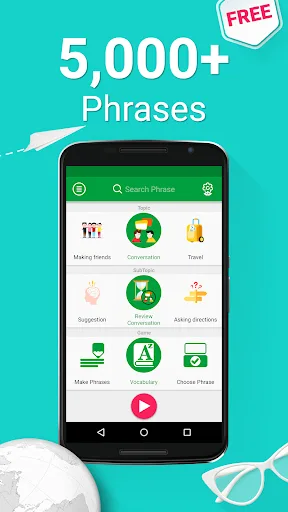 Learn French - 5,000 Phrases screenshot 1