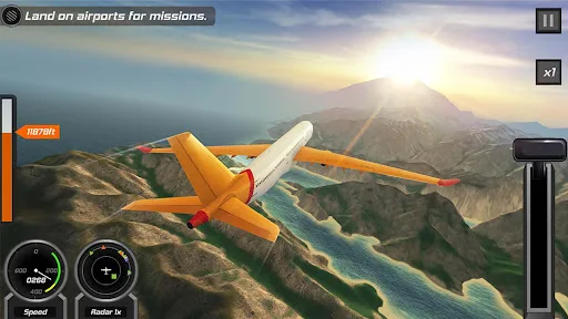 3D-авиасимулятор: самолет screenshot 5