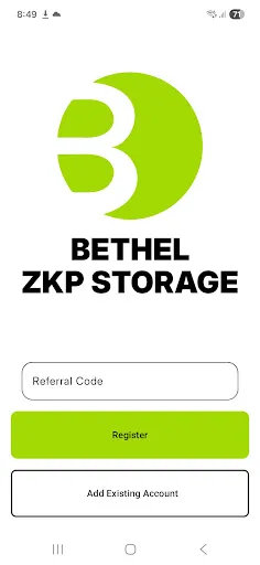 ZKP Storage screenshot 1