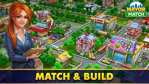 Mayor Match building & match-3 screenshot 5