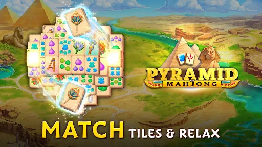 Pyramid of Mahjong: Tile Match screenshot 1