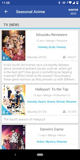 Pocket MAL screenshot 5