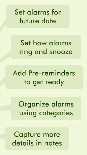 Galarm - Alarms and Reminders screenshot 3