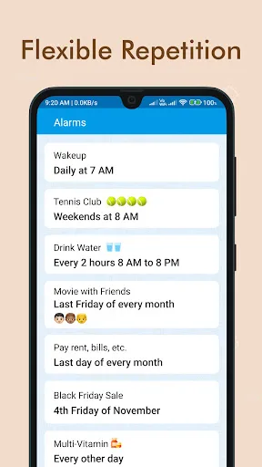 Galarm - Alarms and Reminders screenshot 4