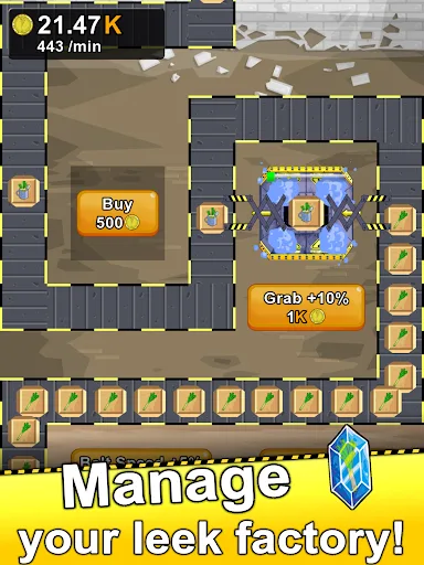 Leek Factory Tycoon: Idle Game screenshot 5