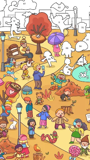Sticker Book: Color By Number screenshot 5