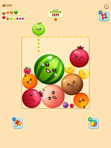 Fruit Merge-Juicy Melon Puzzle screenshot 5
