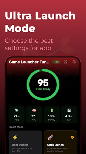 Game Booster: Turbo Launcher screenshot 3