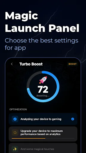Game Booster: Turbo Launcher screenshot 4