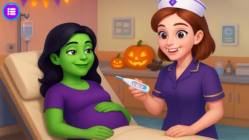 Halloween Mom Story Game screenshot 1