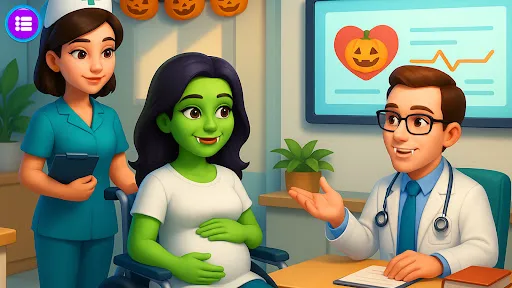 Halloween Mom Story Game screenshot 2