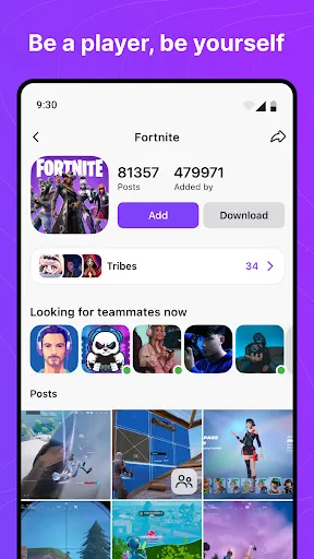 Gameram: Find gaming teammates screenshot 4