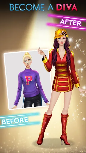Fashion Diva Dress Up Stylist screenshot 2
