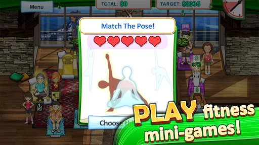 Sally's Studio: a fitness game screenshot 2