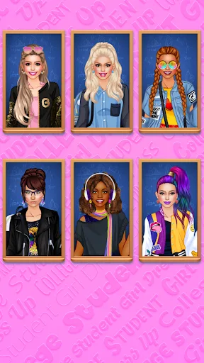 College Student Girl Dress Up screenshot 4