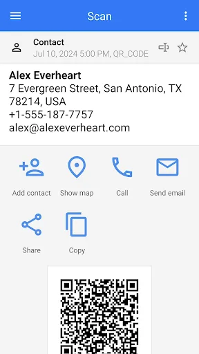 QR & Barcode Scanner PRO screenshot 2