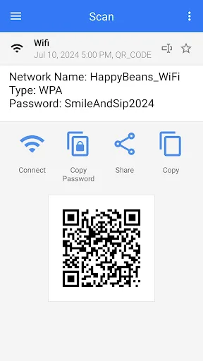 QR & Barcode Scanner PRO screenshot 3