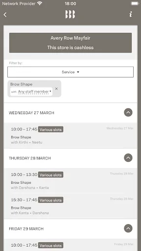 BLINK BROW BAR screenshot 5