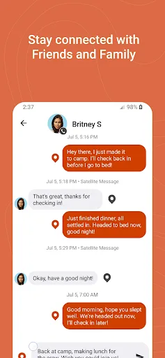 Garmin Messenger™ screenshot 1