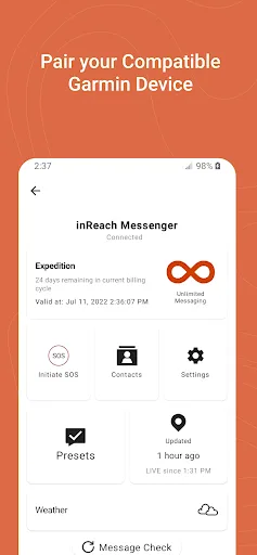Garmin Messenger™ screenshot 3