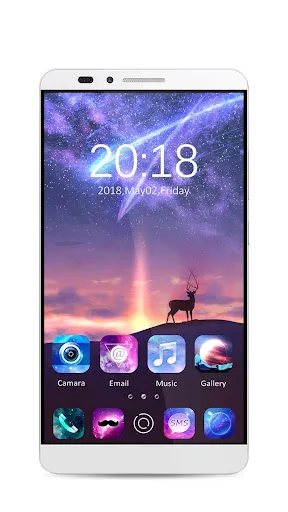 GO Launcher S – 3D Theme, Wall screenshot 1