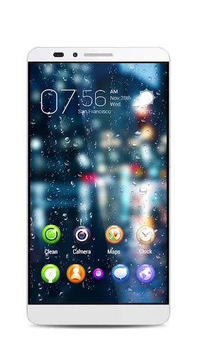 GO Launcher S – 3D Theme, Wall screenshot 2