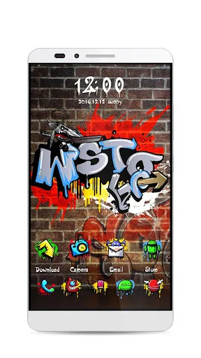 GO Launcher S – 3D Theme, Wall screenshot 5