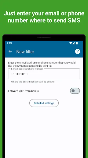 SMS forwarder screenshot 2