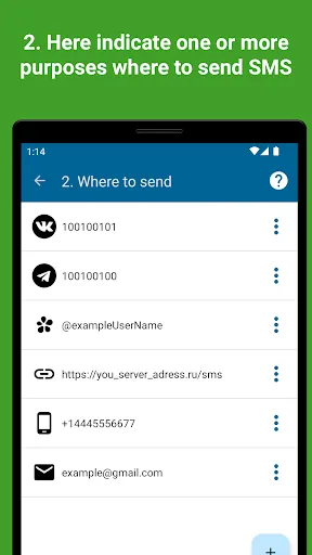 SMS forwarder screenshot 4