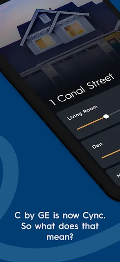 Cync (the new name of C by GE) screenshot 2