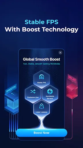 GearUP: Lower Lag Game Booster screenshot 3